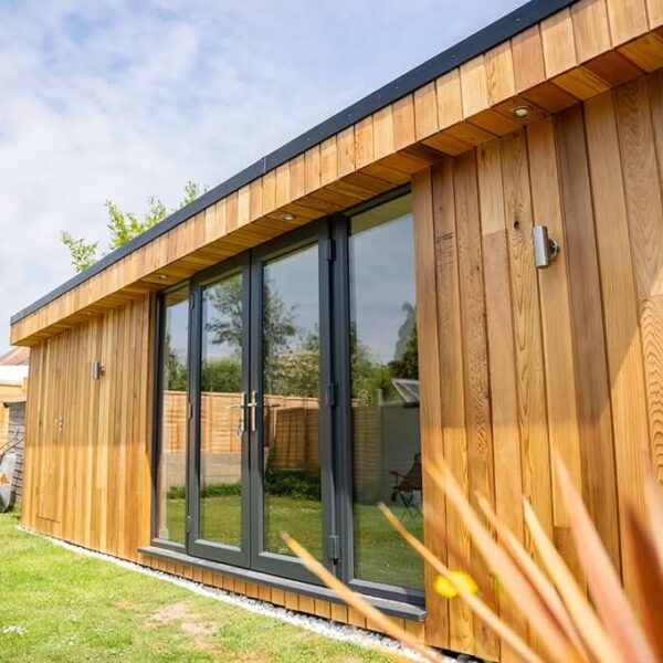 Garden Room with External Lights