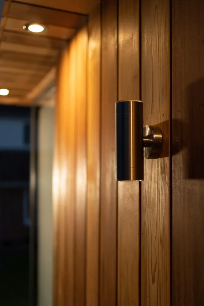 Garden Room Timber Cladding Close-up