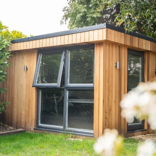 Timber Cladding on Garden Room