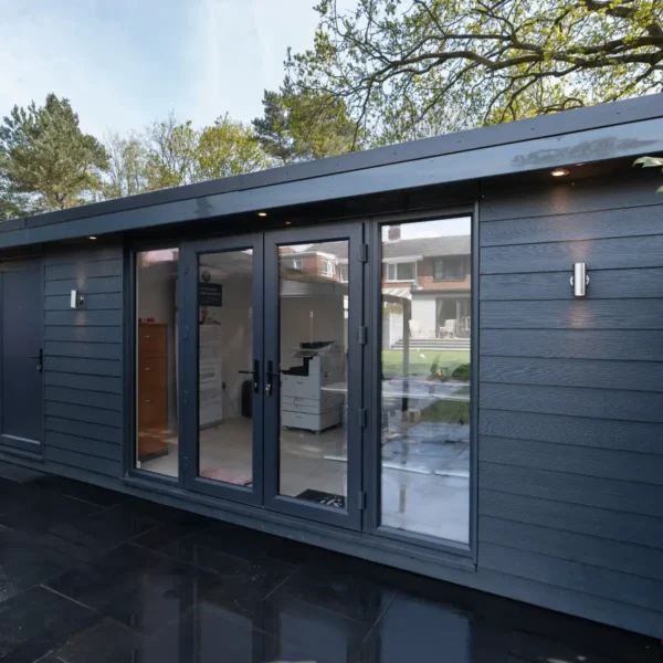 Black Garden Room Home Office