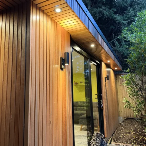 Garden Room Lit up