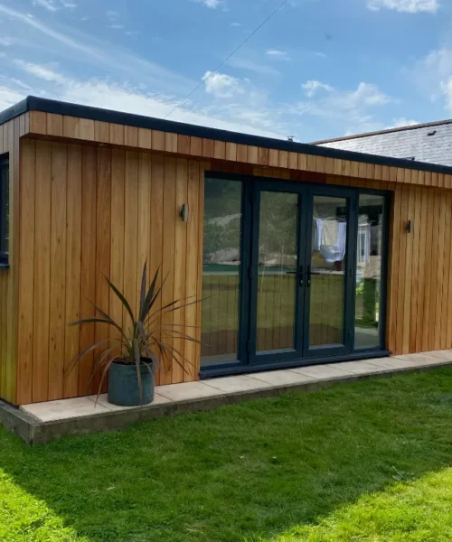 Garden Room on Stone Patio