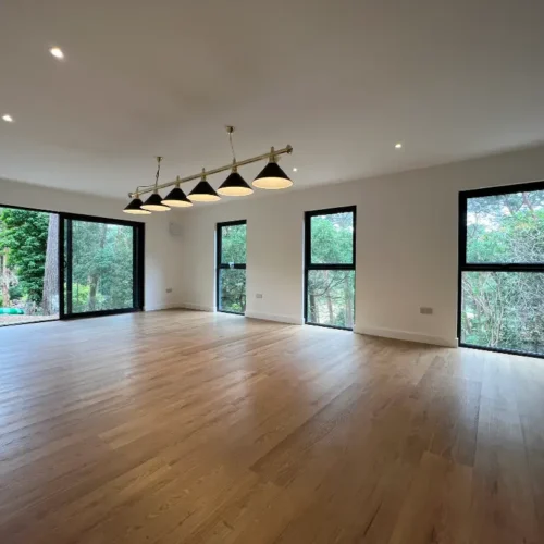 Large Empty Garden Room