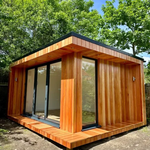 Garden Room installed in the Summer