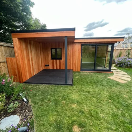 Garden Room with a Patio Cover