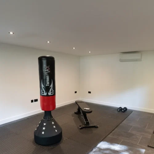 Heating in a Garden Room Gym