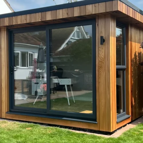 Garden Room with Sliding Door