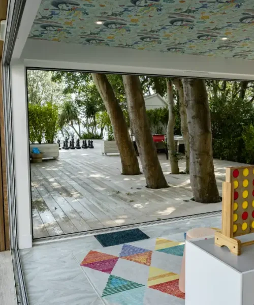 Coconuts Clubhouse Interior with Open Doors