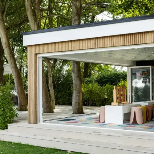 Open Bi-fold Doors on Coconuts Clubhouse