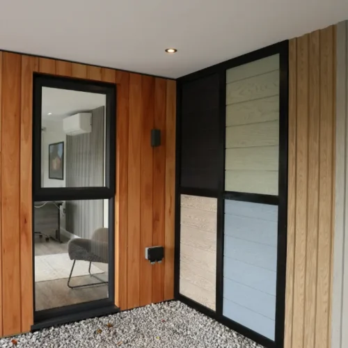 Garden Room Solutions Showroom Cladding Options
