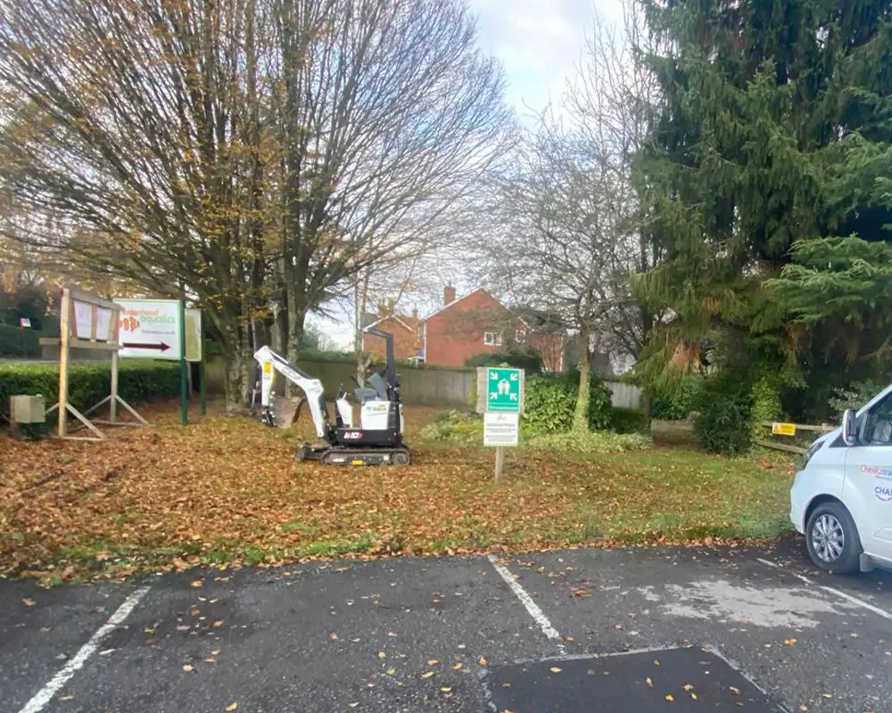 Showroom Land Plot Before