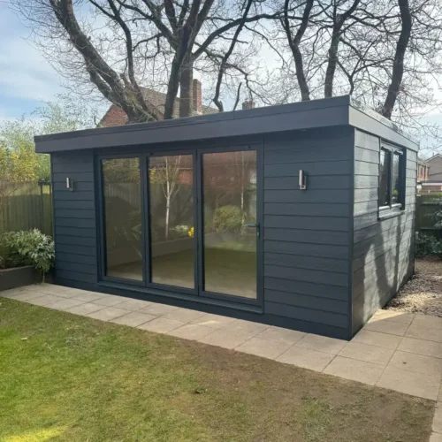 Dark Grey Garden Room