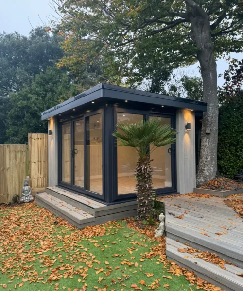 Small White Garden Room