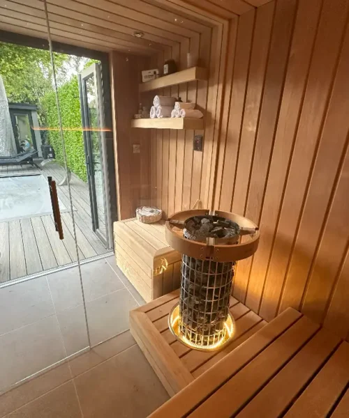 Sauna Interior Garden Room