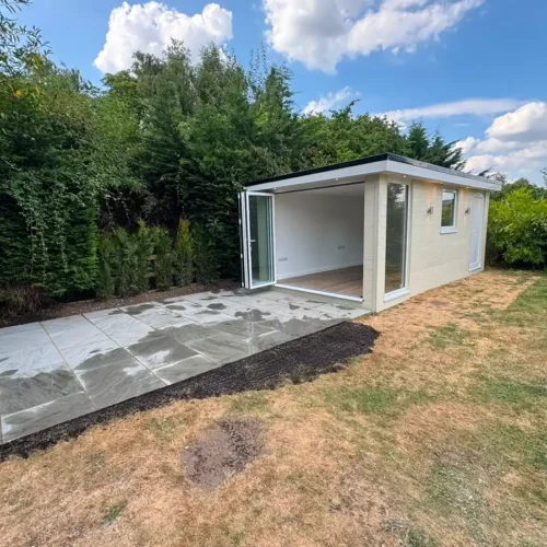 Shillingstone Office Garden Room Installation