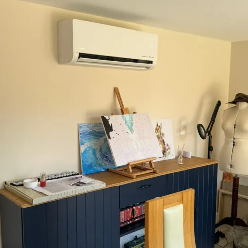 garden entertainment room build Corfe Mullen art studio